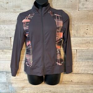 💥5/$25 Diadora women's zip up  track jacket in size‎ large
